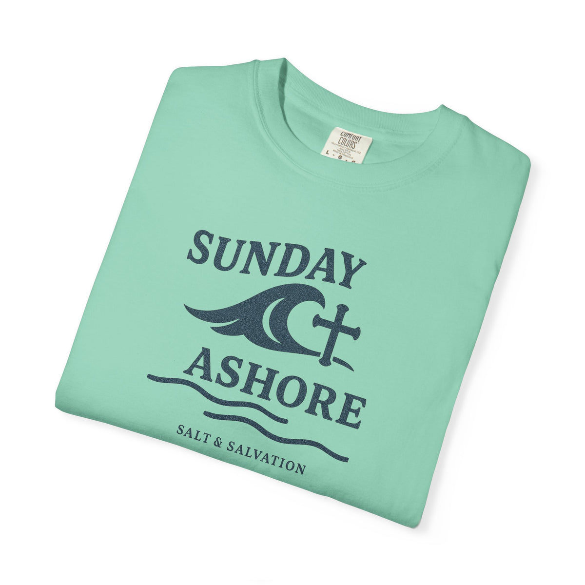 Sunday Ashore T-Shirt — Salt & Salvation Coastal Tee