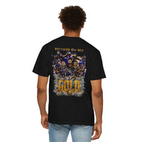 USA Hockey T-Shirt | Victory On Ice Gold Medal Tee | Veteran-Owned | Liberty & Victory