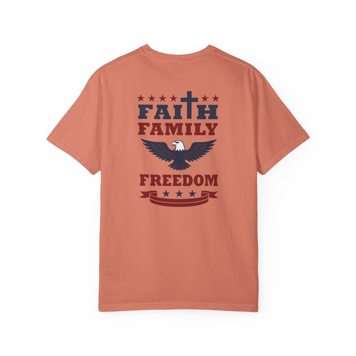 Faith Family Freedom Tee | Christian Patriotic Shirt | In Deo Vincimus