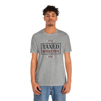 Patriotic Christian T-Shirt | Taxed. Revolution. 1776–2026 Anniversary Everyday Tee | Liberty-In-One | Liberty & Victory