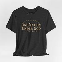 Patriotic T-Shirt | One Nation Under... 1776 Essential Line | Liberty-In-One | Liberty & Victory