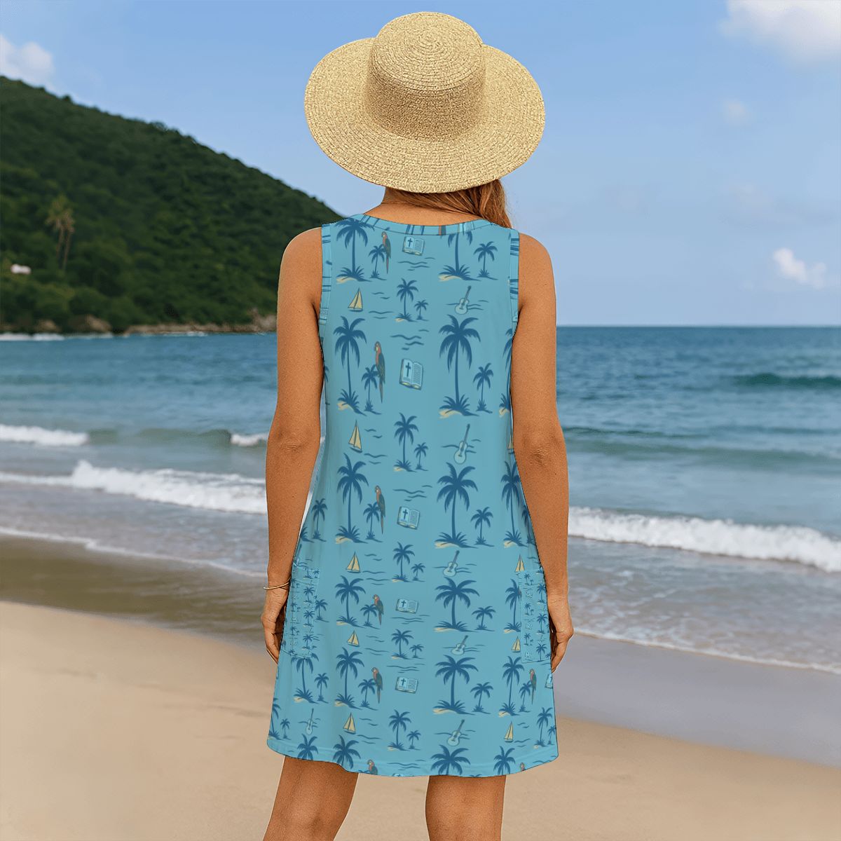 Salt & Salvation – Coastal Gospel Beach Breazy Dress