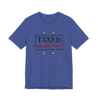 Patriotic Christian T-Shirt | Taxed. Revolution. 1776–2026 Anniversary Everyday Tee | Liberty-In-One | Liberty & Victory
