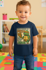 Pizza & Grace Retro Turtle Tee