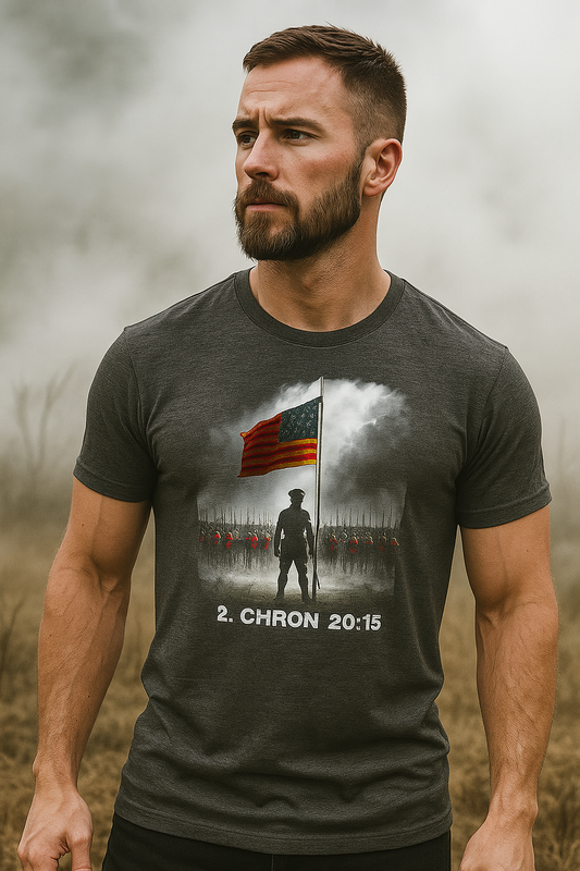 Victory In One – The Lone Sentinel 20:15 Premium Tee