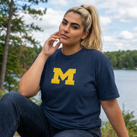 College Basketball T-Shirt | Michigan Wolverines Final Four Tee | Sports Faith Apparel | Liberty & Victory