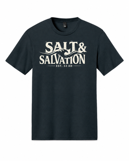 Coastal Faith T-Shirt | Salt & Salvation Come Ashore Everyday Essentials | Liberty & Victory