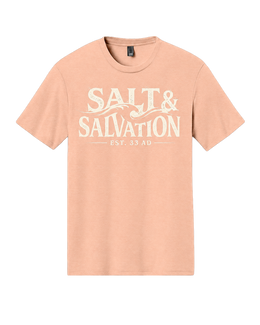 Coastal Faith T-Shirt | Salt & Salvation Come Ashore Everyday Essentials | Liberty & Victory