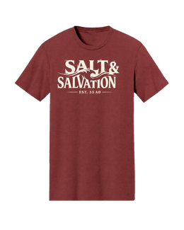 Coastal Faith T-Shirt | Salt & Salvation Come Ashore Everyday Essentials | Liberty & Victory