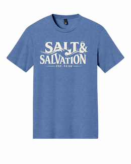 Coastal Faith T-Shirt | Salt & Salvation Come Ashore Everyday Essentials | Liberty & Victory