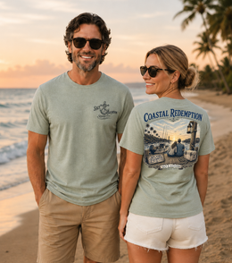 Coastal Faith T-Shirt | Starting Over | Salt & Salvation | Liberty & Victory Co.