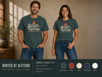 Mountain Faith | Rooted at Altitude — Colorado Edition T-Shirt | Built on Faith. Family. Freedom. | Veteran-Owned | Liberty & Victory Co.