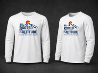 Mountain Faith | Rooted at Altitude — Colorado Edition Long Sleeve Tee | Built on Faith. Family. Freedom. | Veteran-Owned Small Business | Liberty & Victory Co.