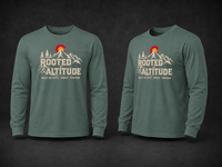 Mountain Faith | Rooted at Altitude — Colorado Edition Long Sleeve Tee | Built on Faith. Family. Freedom. | Veteran-Owned Small Business | Liberty & Victory Co.