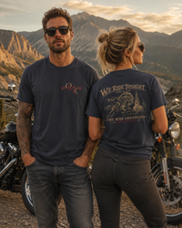 Patriotic Faith | OMR Unforgiven — T-Shirt | We Ride Tonight × The Ride Continues | April 18, 1775 | Veteran-Owned Small Business | Liberty & Victory Co.