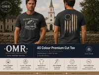 Patriotic Faith | Paul Revere We Ride Tonight American Flag T-Shirt | Liberty & Victory Co.