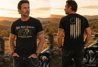 Patriotic Faith | We Ride Tonight — OMR Signature The Ride Continues Edition | Veteran-Owned Small Business | Liberty & Victory Co.