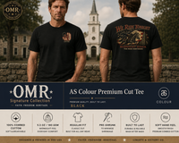 Patriotic Faith | We Ride Tonight — OMR The Ride Continues RWB Edition | Signature Tee | Veteran-Owned Small Business | Liberty & Victory Co.