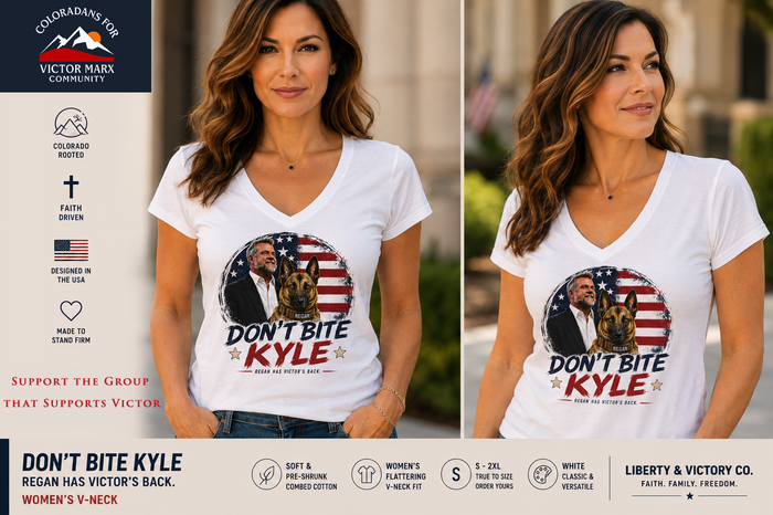 Don't Bite Kyle V-Neck Tee