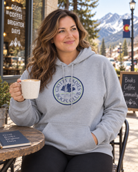 Book Club Hoodie | Gritty Ladies Book Club — Women’s Cozy Literary Pullover Scratching Beneath the Surface | Liberty & Victory Co.