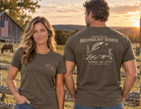 Patriotic Faith | Original Midnight Rider — Paul Revere April 18, 1775 Graphic T-Shirt | Veteran-Owned Small Business | Liberty & Victory Co.