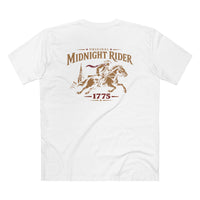 Patriotic T-Shirt | Original Midnight Rider | Heritage 1775 | Rider + Horse Back Graphic | Liberty-In-One | Signature Line | Veteran-Owned | Liberty & Victory Co.