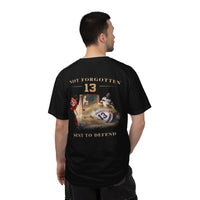 Patriotic T-Shirt | USA Hockey Johnny Gaudreau #13 Memorial | Sent to Defend Tribute | Liberty & Victory