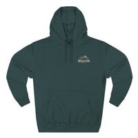Christian | Walk by Faith — Front + Back Hoodie 2 Cor 5:7 Mountain Scripture Pullover | Veteran-Owned Small Business | Liberty & Victory Co.