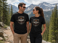 Christian | Altitude Apparel — T-Shirt | Mountain Faith × Higher Living | Est. 33 AD | Veteran-Owned Small Business | Liberty & Victory Co.