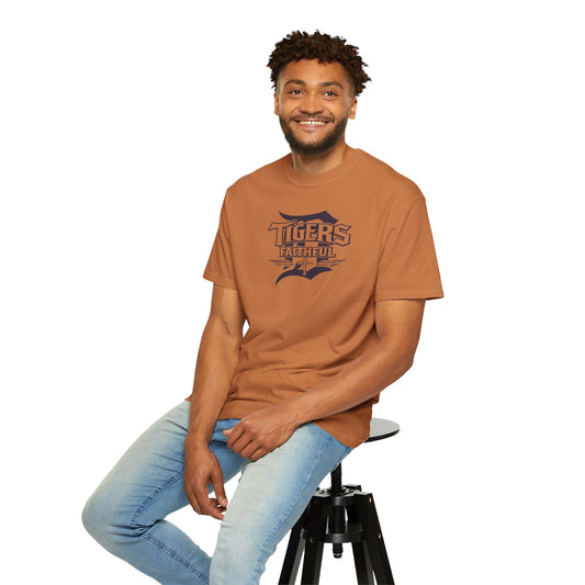Faith & Sport T-Shirt | Detroit Tigers D Faith Vintage Tee | Victory-In-One | Liberty & Victory