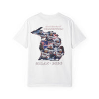 USA Hockey T-Shirt | Michigan Milan 2026 Patriotic Tee | Veteran-Owned | Liberty & Victory