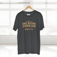 Christian Patriotic T-Shirt | One Nation Under God Eagle & Rider | ONUG × OMR | Everyday Essentials | Veteran-Owned | Liberty & Victory Co.