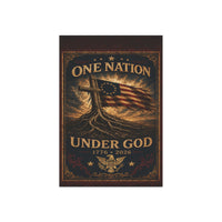 Patriotic Garden Flag | One Nation Under... 1776–2026 Founders Line | America 250 | Liberty & Victory