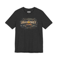 USA Hockey Michigan Connection Tee — Milan 2026 Team Hockey T‑Shirt