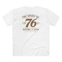 Christian Patriotic T-Shirt | Spirit of '76 Restore the Roar 1776–2026 Signature | Liberty-In-One | Liberty & Victory
