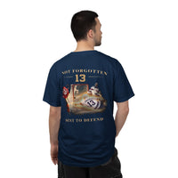 Patriotic T-Shirt | USA Hockey Johnny Gaudreau #13 Memorial | Sent to Defend Tribute | Liberty & Victory