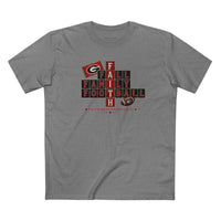 Faith & Sport | Fall Family Football — T-Shirt Faith Runs Through It-Georgia Bulldogs Edition | Game Day Faith Tee | Veteran-Owned Small Business | Liberty & Victory Co.