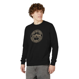 Coastal Faith Crewneck Sweatshirt | Coastal Redemption "Going Fast Enough" French Terry Raglan | Salt & Salvation | Veteran-Owned | Liberty & Victory Co.