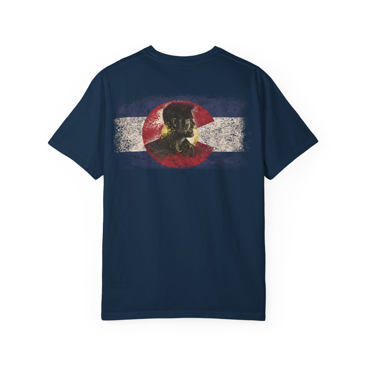 Colorado Patriotic T-Shirt | Victor Marx Support Shirt | Distressed State Pride Tee | Liberty & Victory