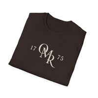 Christian Patriotic T-Shirt | OMR 1775 Vintage Monogram 1776 Founders Line | Liberty-In-One | Liberty & Victory