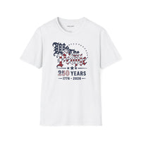 Patriotic Christian T-Shirt | We The People 1776–2026 Founder Tee | Liberty-In-One | Liberty & Victory