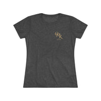 Women's Patriotic T-Shirt | Midnight Rider 1775 Heritage Tri-Blend Edition | Veteran-Owned | Liberty & Victory Co.