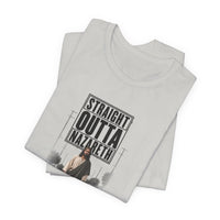 Christian | Straight Outta Nazareth — T-Shirt Jesus Street Graphic Unisex Tee | Veteran-Owned Small Business | Liberty & Victory Co.