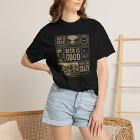 Christian Patriotic T-Shirt | God Is Great, Beer Is Good 1776 Founders Line | Salt & Salvation · Liberty-In-One | Liberty & Victory