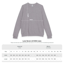 Coastal Faith Crewneck Sweatshirt | Coastal Redemption "Going Fast Enough" French Terry Raglan | Salt & Salvation | Veteran-Owned | Liberty & Victory Co.