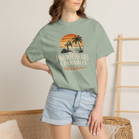 Coastal Faith T-Shirt | Parrotheads & Parables Beach Sunset Essentials | Salt & Salvation | Liberty & Victory