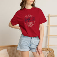 Patriotic Faith T-Shirt | Deo Servio Rejected Stamp Garment-Dyed Tee | Liberty-In-One | Liberty & Victory