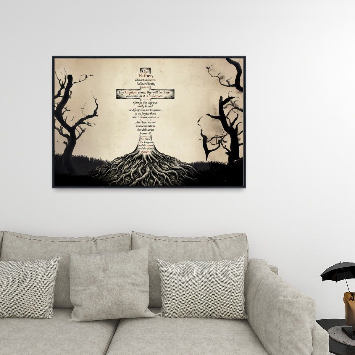 Frameable Canvas Prints Wall Art (Horizontal)