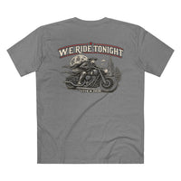 Patriotic T-Shirt | We Ride Tonight | Revere MC | OMR Winged Emblem | 1776–2026 | Liberty-In-One | Signature Line | Veteran-Owned | Liberty & Victory Co.