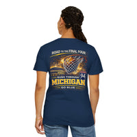 College Basketball T-Shirt | Michigan Wolverines Final Four Tee | Sports Faith Apparel | Liberty & Victory